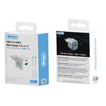 Ninthpro Wall Charger 20W USB/USB-C To U