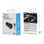 Ninthpro Car Charger 30W USB/USB-C To US