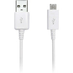 Samsung כבל USB ל-Micro USB לבן
