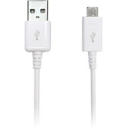 Samsung כבל USB ל-Micro USB לבן