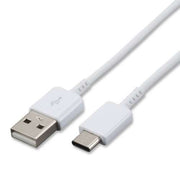 כבל Samsung USB-A ל-USB-C לבן באורך 1.5 מטר