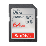 SanDisk Ultra SDXC UHS-I כרטיס זיכרון 64